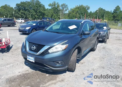2015 Nissan Murano S/Sl/Sv/Platinum из США, поврежденный, VIN 5N1AZ2MH9FN248339